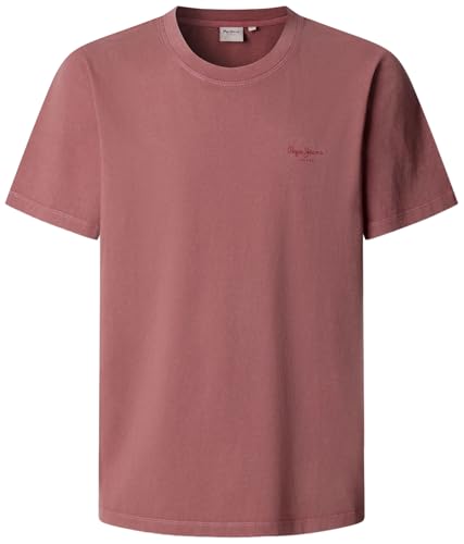 Pepe Jeans Herren Jacko T-Shirt, Rot (Cinnabar Red), S – Ansicht 1