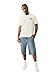 True Religion Men's Big T Vinny Cargo Denim Short - Blue Legend Medium Wash- XL