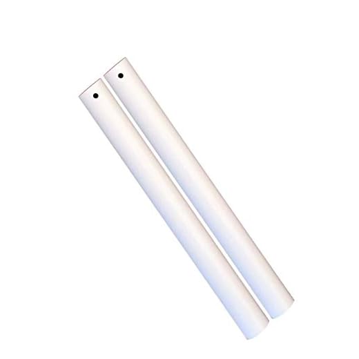 2 Pieces Cup Turner Wands Cup Turner Replaced Arms 1/2 Inch/ 20 mm PVC Pipes for DIY Glitter Epoxy Tumblers Compatible with Cuptisserie Cup Spinner Machine