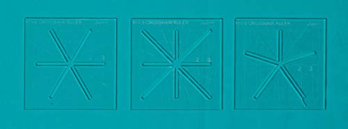 Westalee Design Mini Crosshair Ruler Set of 3