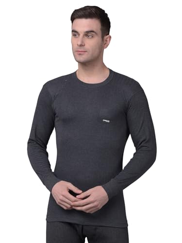 Dollar Wintercare Esteem Men's Thermal Round Neck Vest (MWMF-ES-001-S/24-BLK_XL_8909141050061)