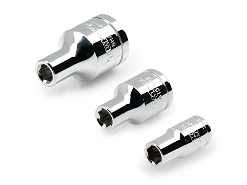 Tekton SHA99021 1/4, 3/8, 1/2 Inch Drive Magnetic Hex Bit Holder Socket Set cover