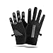 keynoyin Sports Fleece Warm Gloves, Autumn and Winter Touch Screen ski Gloves - Black Women's Style