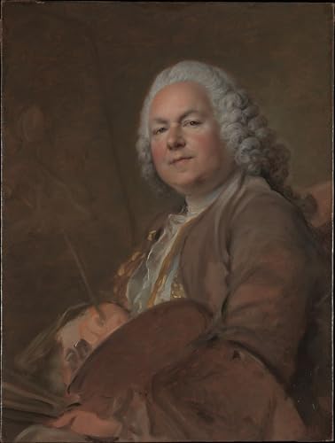 Art reproduction impression d'affiches portrait de Jean-Marc Nattier Louis Tocqué