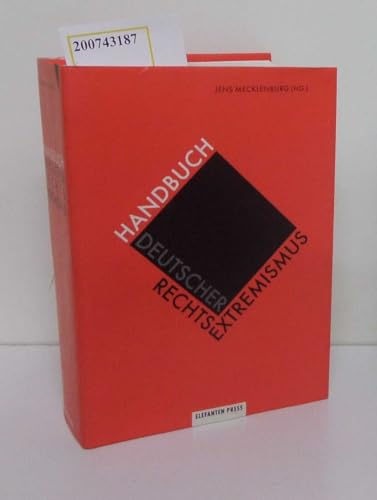 Handbuch deutscher Rechtsextremismus (Antifa Edition)