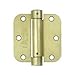 Deltana DSH35R54 3.5" x 3.5" Mortise Spring Hinge with 5/8" Radius Corners, Pack Of 2
