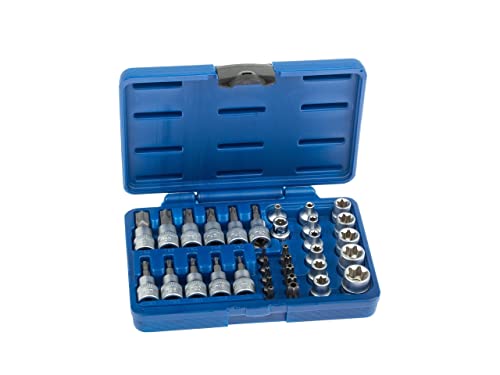 Set di chiavi a bussola Torx, 34 pezzi