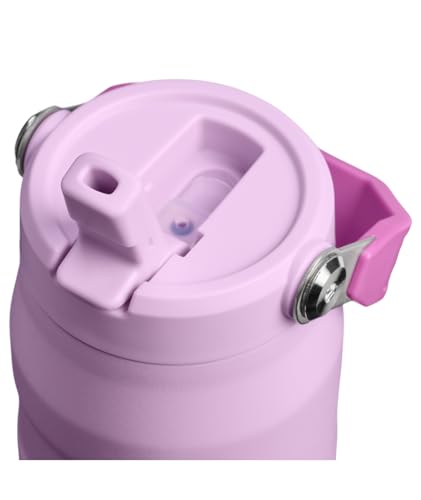 Image of Stanley IceFlow Flip Straw 2.0 Water Bottle 24 OZ | Built-In Straw with Larger Opening | Lightweight & Leak-Resistant | Insulated Stainless Steel | BPA-Free | Soft Orchid
