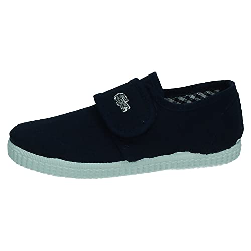 Chaussons VULCA-BICHA 0005 bleu marine pour enfant en taille 30