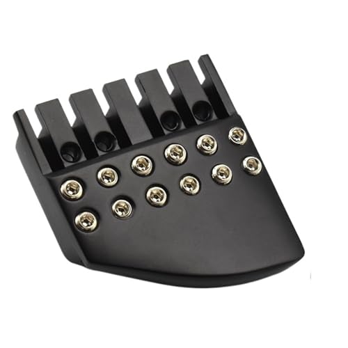 Guitare électrique écrou cordes serrure 6 cordes sans tête pour pont noir