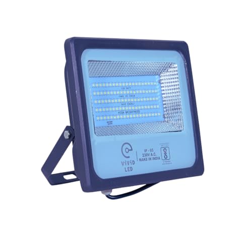 Image of 100 Watt LED Flood Light, 2 Years Warranty, Waterproof (White, Pack of 2)