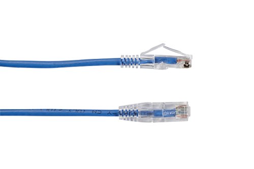 Cable Patch Ethernet Cat6 15 ft Negro y Azul Black Box miniatura 2