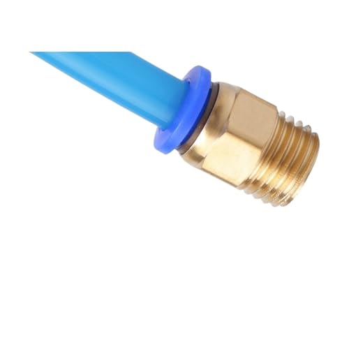 Conector neumático métrico PC4-M8X1 con rosca de precisión, 30PCS 8