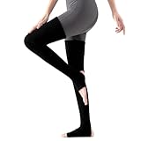 Taille des Chauffe-Jambes de Ballet: La longueur des chauffe-jambes noires est de 29,5 pouces / 75 cm. Et les chauffe-jambes pour femmes sont élastiques, peuvent convenir à la plupart des femmes avec une circonférence de la cuisse inférieure à 21,65 pouces / 55 cm. Recommandez un lavage à la machine ou à la main à l'eau froide sur un cycle doux et posez à plat pour sécher.