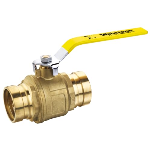 Image of Webstone 21 /2 PRS LF FP BR Ball Valve
