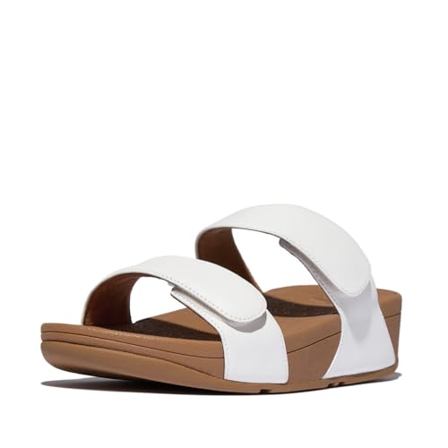 Image of FitFlop Women's Lulu Adjustable Leather Slides
