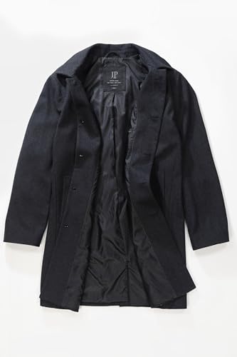 Jp 1880 Cappotto Idrorepellente In Misto Lana Con Colletto Da Camicia, Disponibile Fino Alla Tg. 8XL Antracite Xxl 795116110-XXL - 2