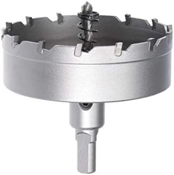 sourcingmap 70mm Carbide Hole Cutter, TCT Hole Saws for 0.5mm-3mm Stainless Steel 5mm Metal Sheet