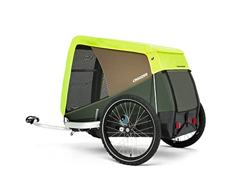 Croozer, Copertura Antipioggia Cani Medium Lightning Yellow, Antipoggia...