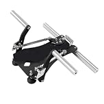 NULA SN-2 Helicopters Flight Rudder Pedals with Brake System Flight Sim Hall Sensor, Usb Multi-angle Adjustable Fighter Damping Flight Rudder Pedals for Adults - Standard Version
