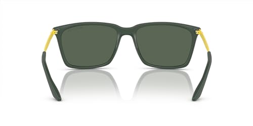 Image of Armani Exchange mens Ax4138s Rectangular Sunglasses