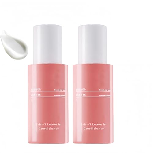 3 in 1 Leave in Conditioner, Nourishes, Softens & Smooths, For All Hair Types (2PCS)