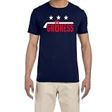 Tenacious Tops Navy Washington Alex Ovechkin Greatness Logo T-Shirt Adult Large
