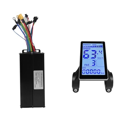 Tdkfdswdoa Mountain Vehicle Electric Bike Power Modified Accessories LED M5 Display Panel 40A controlador de sinusoidal sin escobillas