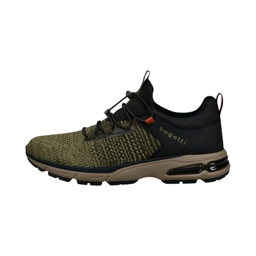 bugatti Herren-Sneaker-322-AOX60, Dark Green/Dark Grey, 40 – Ansicht 2