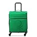 DELSEY Paris x United Colors of Benetton – Color Block – Flexibler Koffer 76 cm x 51 cm x 32 cm – 104 l – XL, grün, extra-Large, Trolley Case/Upright