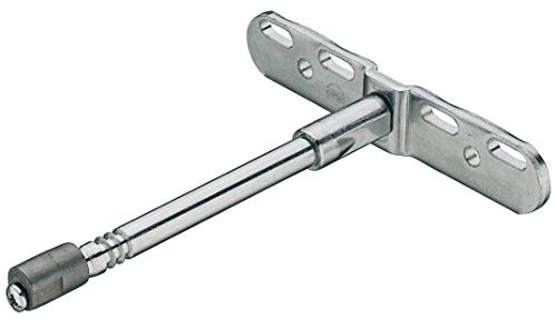 Preisvergleich Produktbild Gedotec Tablarträger verdeckt Regalträger-Befestigung Bodenträger für Wandregal - FIX BLADE / Länge 150 mm / Wandhalter Metall verzinkt / Tragkraft 18 kg / 1 Stück - Regalbodenträger für Wand-Montage
