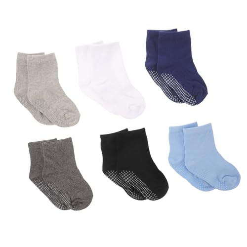 GALPADA Baby Socks for Girls Boys Toddler Cotton Socks Newborn Ddler 6 Pairs Pack