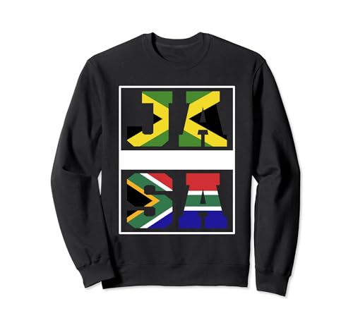 Jamaican South African Mix Heritage Jamaica South Africa Sweatshirt