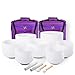 YFQHDD Bols De Chant De Cristal De Quartz Givré De 7-12 Pouces CDEFGAB Ensemble De 7pcs avec for La Méditation (Color : 440hz)