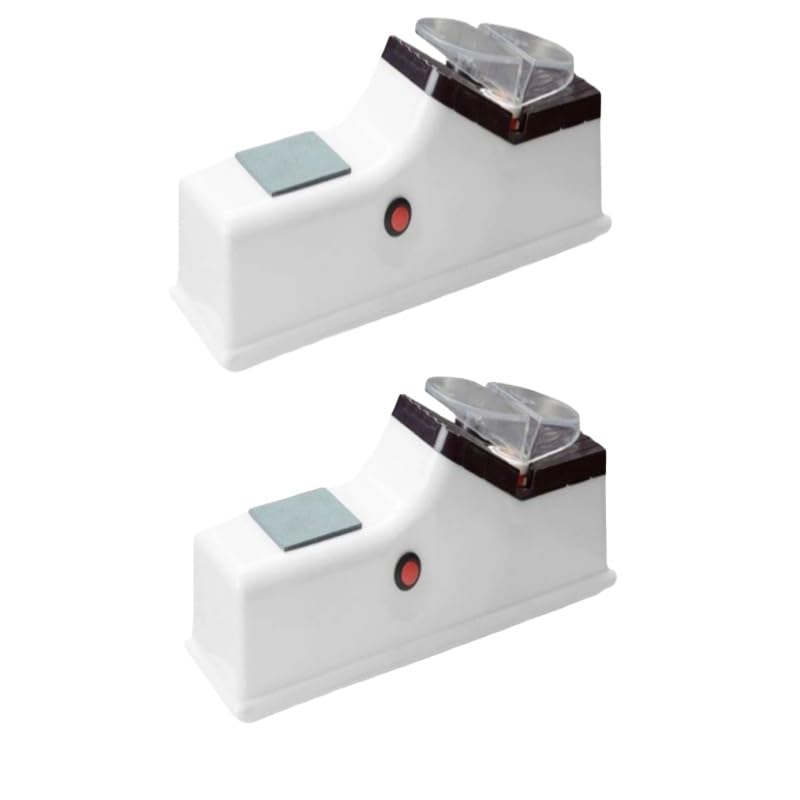 festberg Klingenzauber Pro Elektrischer Messerschärfer - In 5 Sekunden scharf, elektrisch & manuelles Schärfen, hygienisch & leicht zu reinigen