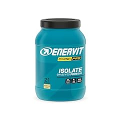 Enervit Pure-Pro Proteine in Polvere Isolate Whey Protein Grass-Fed Gusto Vaniglia,100% Proteine del Siero del Latte, Concentrato con Vitamina B6, Carica Proteica Post Workout, con Vitamina B6, 630 g