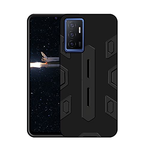 Image of VIDO Shockproof Armor Back Case Cover for Vivo V23e 5G / Vivo V23e / Vivo Y75 (4G)