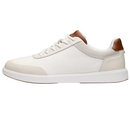 Image of SWIMS City Breeze Sneaker for Men, Lightweight Breathable Lace-Up Shoe, Canvas Suede Leather EVA Cushioned, Casual Fashion Sneaker
