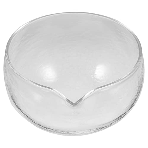 Homoyoyo Ceramic Chinese Tea Bowl Set - Elegant Transparent Teacups for Office Ceremony - Green Beverage &