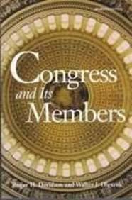 Congress & Its Members 1568021887 Book Cover