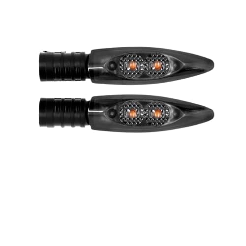 Clignotants moto arrière noirs étanches et lampes indicateurs pour F800GS K1200R