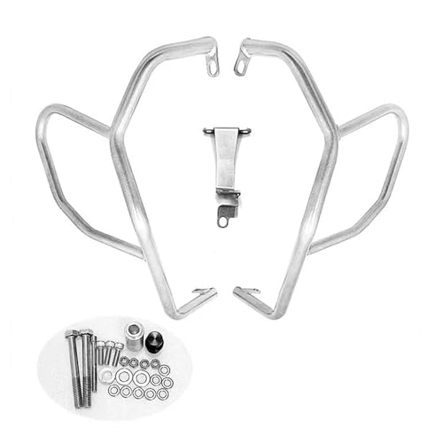 Garnitures pare-chocs F750GS protection supérieure élégante en acier inoxydable