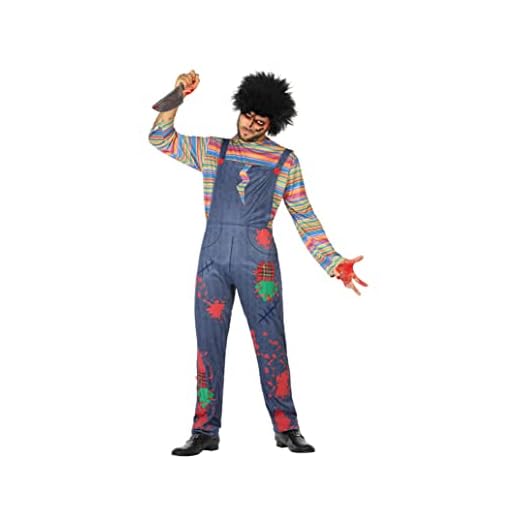 ATOSA disfraz muñeco sangriento hombre adulto XS