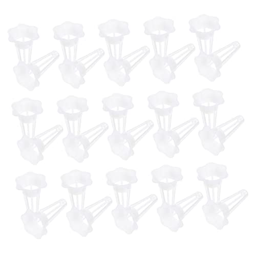 Sosoport 100pezzi Cestini in Plastica per Piante Idroponiche Cestini Fissi per Coltivazione di Ortaggi da Giardino Balcone e Vivaio Adatti per Semina Giardinaggio Domestico e Coltivazione i