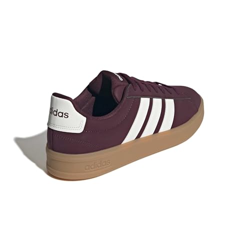 Image of adidas Men Grand Court 3.0 Casual Sneaker Shoes Burgundy 9