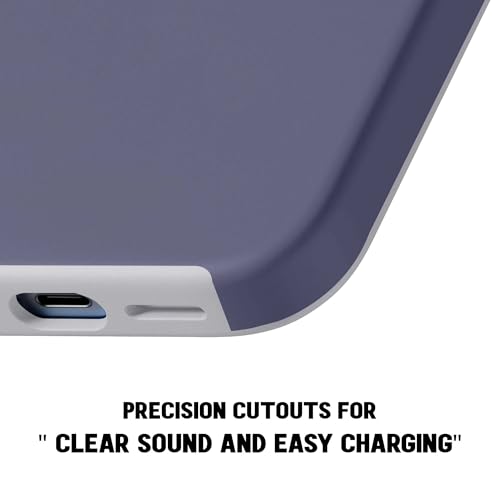 Image of Kratos Soft Silicone Case Cover Compatible with iPhone 17 Pro Max - Everyday Comfort Protection, Wireless Magnetic Charging Case with Raised Edge Camera & Screen Protection, Shock-Resistant Design