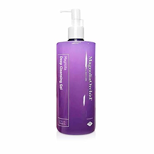 Magnolia Orchid Magnolia Deep Cleansing Gel (Pro) for All Skin Types, 17 Fl Oz/500 ml