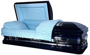Casket Emporium-Supreme 18 Gauge Metal Casket (Royal Blue)