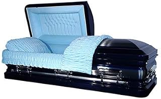 Casket Emporium-Supreme 18 Gauge Metal Casket (Royal Blue)