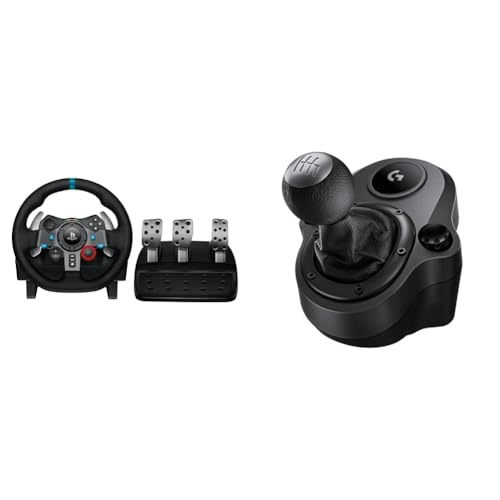 Image of Logitech G29 Driving Force Racing Wheel and Floor Pedals + Shifter for G29, G923 & G920